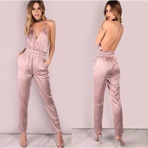 Sexy Low Back Jumpsuit